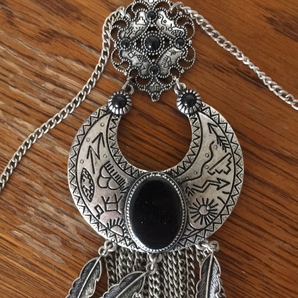 Long Southwestern Necklace - Picture 2 of 2